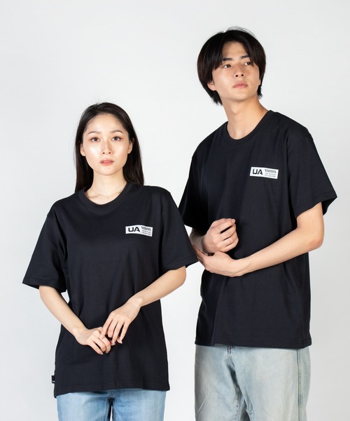 UNDER ARMOUR(アンダーアーマー)の「UAヘビーウエイト コットン ショートスリーブTシャツ 〈バックグラフィック〉(トレーニング/メンズ)(Tシャツ/カットソー・メンズ・ブラック・L/S/3XL/XL/XXL/M)」の12枚目の写真