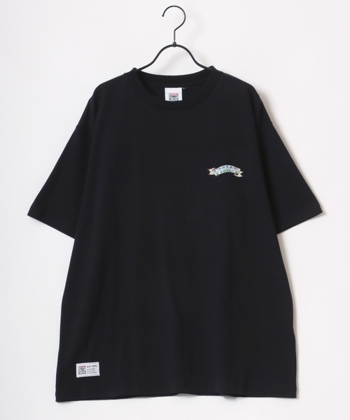 VISION STREET WEAR（ヴィジョンストリートウェア）の「VISION STREET WEAR/ヴィジョンストリートウェア オーバーサイズ バックプリント ロゴ イラスト ワンポイント刺繍 半袖Tシャツ（Tシャツ/カットソー・メンズ・イエロー/ホワイト系その他/ホワイト/ブラック/イエロー系その他/ブラック系その他/チャコール/ホワイト系その他2・M/L/LL）」の14枚目の写真