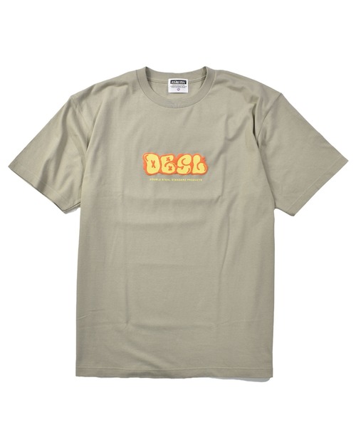 DOUBLE STEAL（ダブルスティール）の「ポップグラフィティ Tシャツ（Tシャツ/カットソー・メンズ・ホワイト/ブラック/ブラウン/グレー・LARGE/X-LARGE/XX-LARGE/MEDIUM）」の3枚目の写真