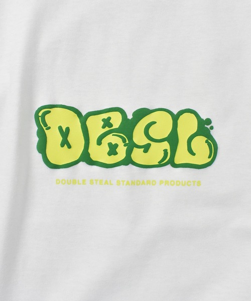 DOUBLE STEAL（ダブルスティール）の「ポップグラフィティ Tシャツ（Tシャツ/カットソー・メンズ・ホワイト/ブラック/ブラウン/グレー・LARGE/X-LARGE/XX-LARGE/MEDIUM）」の21枚目の写真