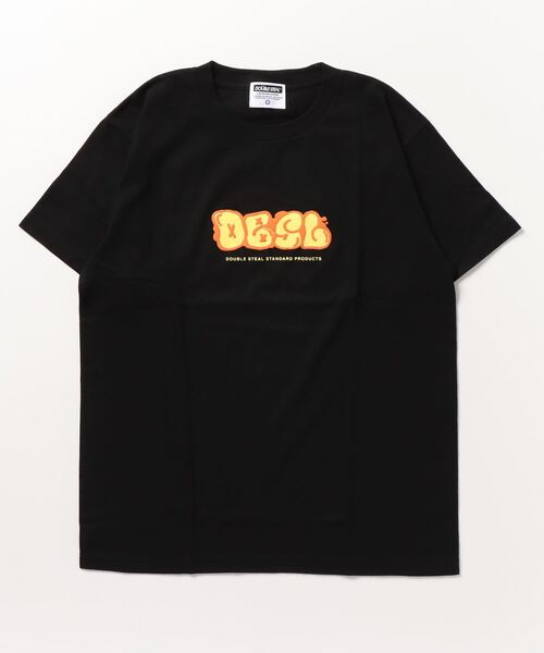 DOUBLE STEAL（ダブルスティール）の「ポップグラフィティ Tシャツ（Tシャツ/カットソー・メンズ・ホワイト/ブラック/ブラウン/グレー・LARGE/X-LARGE/XX-LARGE/MEDIUM）」の7枚目の写真