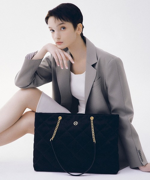 【セール】(オンライン専用) ラルゴバッグ(Largo Bag) ダイヤ キルティング XL ホーボーバッグ（トートバッグ）｜METROCITY（メトロシティ）