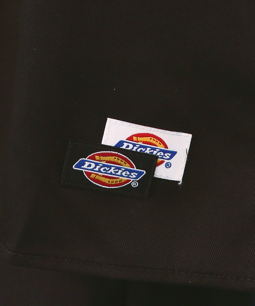 ABAHOUSE(アバハウス)の「【Dickies/ディッキーズ 】オーバーサイズ 無地 ワンポイントロゴ / ロングスリーブ WIDE WORK SHIRT 18454300 T(シャツ/ブラウス・メンズ・ブラック/グリーン系その他/オレンジ/ピンク・M/XL/L/S)」の12枚目の写真