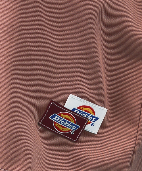ABAHOUSE(アバハウス)の「【Dickies/ディッキーズ 】オーバーサイズ 無地 ワンポイントロゴ / ロングスリーブ WIDE WORK SHIRT 18454300 T(シャツ/ブラウス・メンズ・ブラック/グリーン系その他/オレンジ/ピンク・M/XL/L/S)」の14枚目の写真