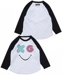 X-girl Stages | B/B TEE SMILEY DOUGHNUT(12M～3T)(Tシャツ/カットソー)