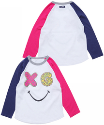 X-girl Stages | B/B TEE SMILEY DOUGHNUT(12M～3T)(Tシャツ/カットソー)