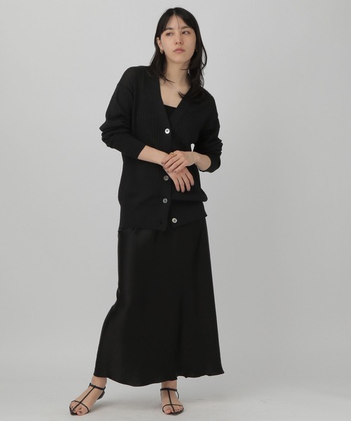 Chaos（カオス）の「Chaos(カオス)/ベルティカカーディガン（カーディガン/ボレロ・レディース・ブラック/クリーム/ブルー・FREE）」の6枚目の写真