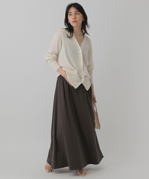 Chaos（カオス）の「Chaos(カオス)/ベルティカカーディガン（カーディガン/ボレロ・レディース・ブラック/クリーム/ブルー・FREE）」の10枚目の写真