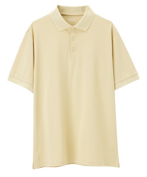 NAVY(ネイビー)の「ドライカノコポロシャツ(ポロシャツ・メンズ・ブルー/ライトカーキ/オレンジ/グレー/ネイビー/ホワイト/ブラック/ベージュ・M/L/XL)」の22枚目の写真