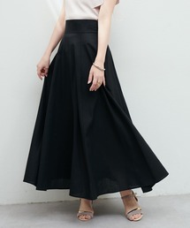 natural couture | 綿麻ハイウエストサーキュラースカート(スカート)