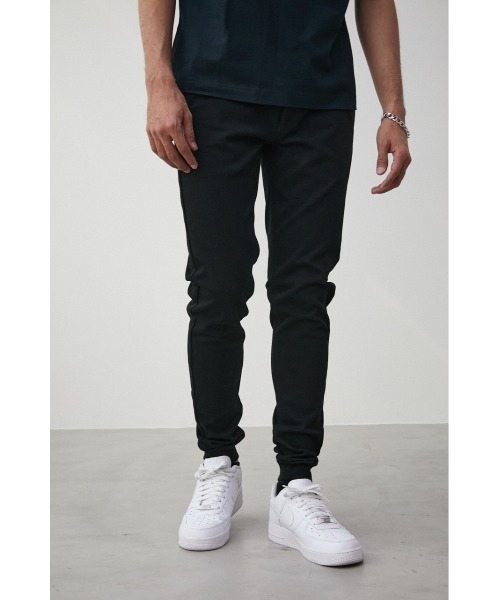 AZUL by moussy(アズールバイマウジー)の「EASY ACTION SLIM JOGGER 2ND/イージーアクションスリムジョガーセカンド(スウェットパンツ・メンズ・杢グレー/ブラック/ホワイト/チャコールグレー・MEDIUM/X-LARGE/LARGE/SMALL/X-SMALL)」の3枚目の写真