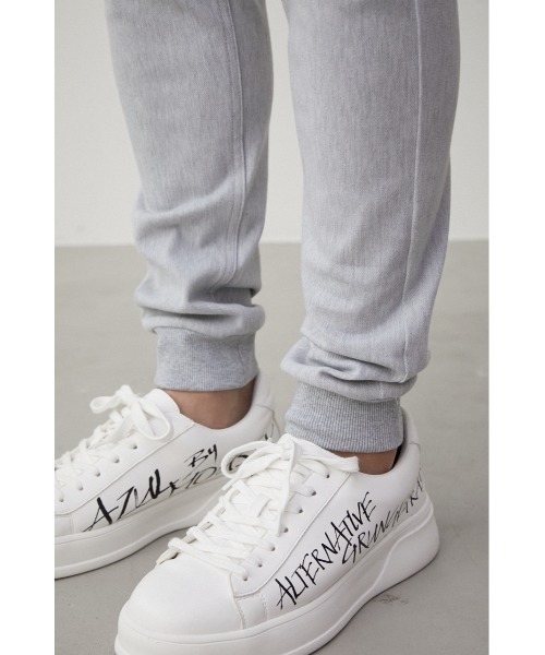 AZUL by moussy(アズールバイマウジー)の「EASY ACTION SLIM JOGGER 2ND/イージーアクションスリムジョガーセカンド(スウェットパンツ・メンズ・杢グレー/ブラック/ホワイト/チャコールグレー・MEDIUM/X-LARGE/LARGE/SMALL/X-SMALL)」の22枚目の写真