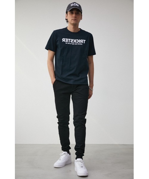 AZUL by moussy(アズールバイマウジー)の「EASY ACTION SLIM JOGGER 2ND/イージーアクションスリムジョガーセカンド(スウェットパンツ・メンズ・杢グレー/ブラック/ホワイト/チャコールグレー・MEDIUM/X-LARGE/LARGE/SMALL/X-SMALL)」の6枚目の写真