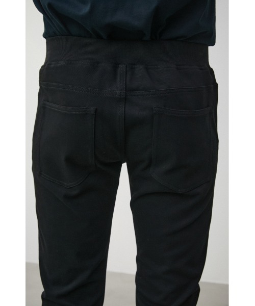 AZUL by moussy(アズールバイマウジー)の「EASY ACTION SLIM JOGGER 2ND/イージーアクションスリムジョガーセカンド(スウェットパンツ・メンズ・杢グレー/ブラック/ホワイト/チャコールグレー・MEDIUM/X-LARGE/LARGE/SMALL/X-SMALL)」の12枚目の写真