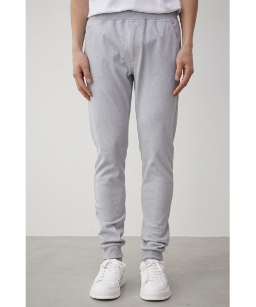 AZUL by moussy(アズールバイマウジー)の「EASY ACTION SLIM JOGGER 2ND/イージーアクションスリムジョガーセカンド(スウェットパンツ・メンズ・杢グレー/ブラック/ホワイト/チャコールグレー・MEDIUM/X-LARGE/LARGE/SMALL/X-SMALL)」の17枚目の写真