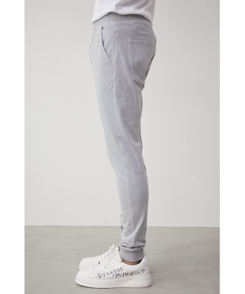 AZUL by moussy(アズールバイマウジー)の「EASY ACTION SLIM JOGGER 2ND/イージーアクションスリムジョガーセカンド(スウェットパンツ・メンズ・杢グレー/ブラック/ホワイト/チャコールグレー・MEDIUM/X-LARGE/LARGE/SMALL/X-SMALL)」の18枚目の写真