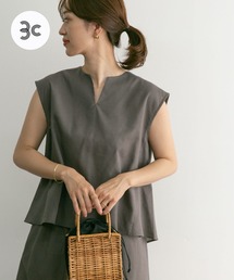 URBAN RESEARCH DOORS | 『セットアップ対応』『UR TECH 高機能リネン』フレンチスリーブブラウス(シャツ/ブラウス)