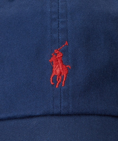 POLO RALPH LAUREN(ポロ ラルフ ローレン)の「コットン チノ ベースボール キャップ(キャップ・メンズ・マルチ・ONE)」の5枚目の写真