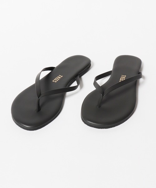 TKEES（ティキーズ）の「TKEES/ティキーズ レザー ビーチ サンダル（サンダル・レディース・シルバー系1/シルバー系2/ライトブラウン/ブラウン/ベージュ/ブラック・5/6/7/8）」の2枚目の写真