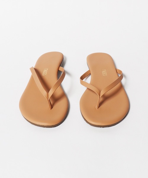 TKEES（ティキーズ）の「TKEES/ティキーズ レザー ビーチ サンダル（サンダル・レディース・シルバー系1/シルバー系2/ライトブラウン/ブラウン/ベージュ/ブラック・5/6/7/8）」の16枚目の写真