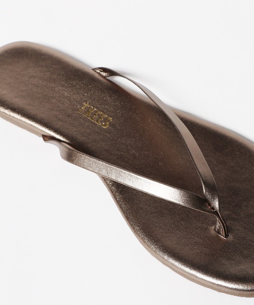 TKEES（ティキーズ）の「TKEES/ティキーズ レザー ビーチ サンダル（サンダル・レディース・シルバー系1/シルバー系2/ライトブラウン/ブラウン/ベージュ/ブラック・5/6/7/8）」の22枚目の写真