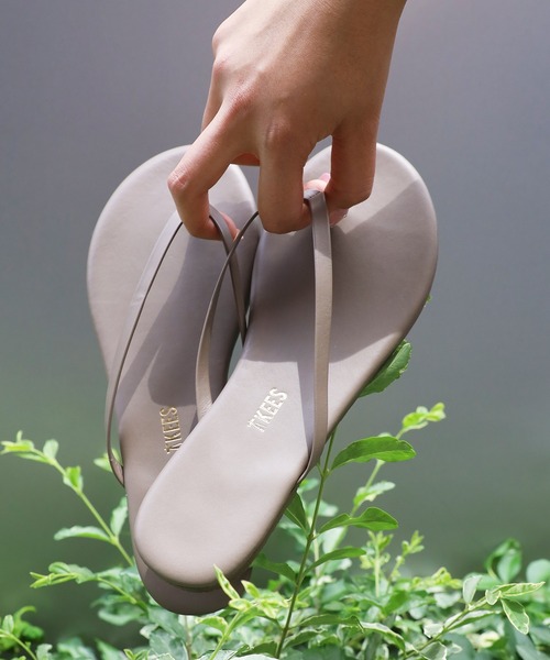 TKEES（ティキーズ）の「TKEES/ティキーズ レザー ビーチ サンダル（サンダル・レディース・シルバー系1/シルバー系2/ライトブラウン/ブラウン/ベージュ/ブラック・5/6/7/8）」の13枚目の写真