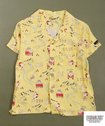 PEANUTS | PEANUTS スヌーピー/フォルクスワーゲン ダブルネームコラボ 親子お揃いで着れるアロハシャツ キッズ(シャツ/ブラウス)