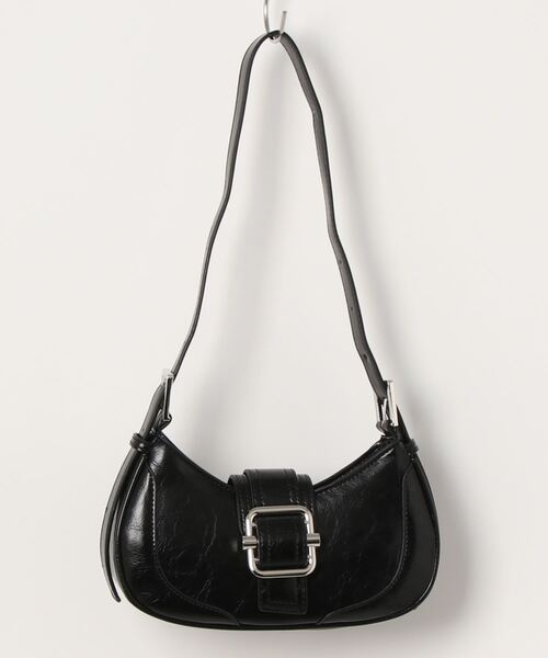 SPIGA（スピーガ）の「ﾊﾞｯｸﾙﾚｻﾞｰｼｮﾙﾀﾞｰﾊﾞｯｸﾞ（ショルダーバッグ・レディース・ブラック/シルバー/ホワイト・FREE）」の19枚目の写真