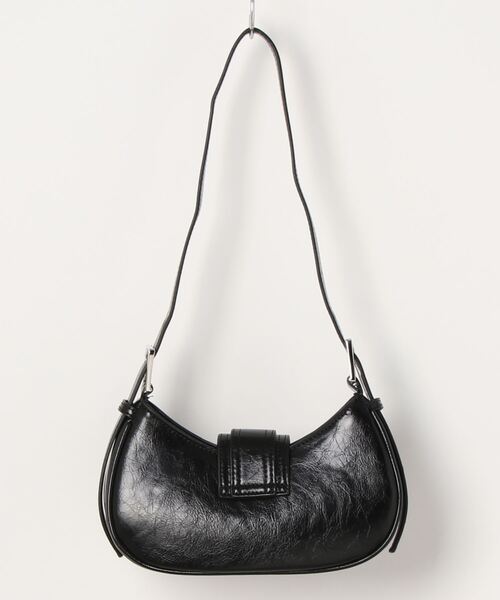 SPIGA（スピーガ）の「ﾊﾞｯｸﾙﾚｻﾞｰｼｮﾙﾀﾞｰﾊﾞｯｸﾞ（ショルダーバッグ・レディース・ブラック/シルバー/ホワイト・FREE）」の17枚目の写真