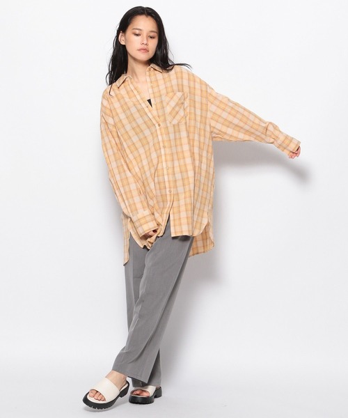 FOREVER 21（フォーエバー トゥエンティーワン）の「イージースラックスパンツ（スラックス・レディース・ブラック/ブラウン/グレー/グリーン・SMALL/MEDIUM/LARGE）」の21枚目の写真