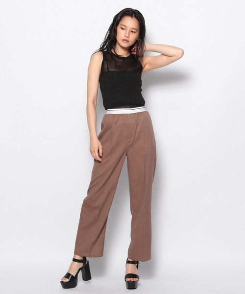 FOREVER 21（フォーエバー トゥエンティーワン）の「イージースラックスパンツ（スラックス・レディース・ブラック/ブラウン/グレー/グリーン・SMALL/MEDIUM/LARGE）」の17枚目の写真