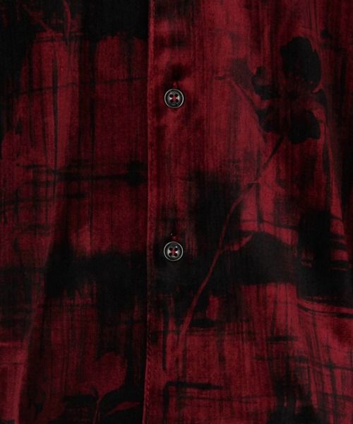 HIDEAWAYS NICOLE（ハイダウェイニコル）の「ハイストレッチ別珍シャツ（シャツ/ブラウス・メンズ・ブラック/ネイビー/ボルドー・LARGE/MEDIUM/X-LARGE）」の9枚目の写真