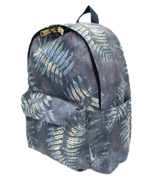 LESPORTSAC(レスポートサック) リュックサック美品  - ベージュ×ダークネイビー×マルチ