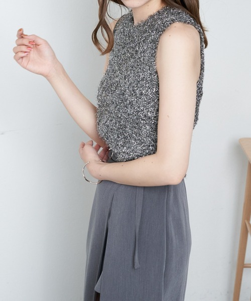 ヒステリックグラマー ✩希少✩ スパイダー ラメ混 ニットレギンス sakishimatokyo ニット セーター 「ラメニット」「キラキラ