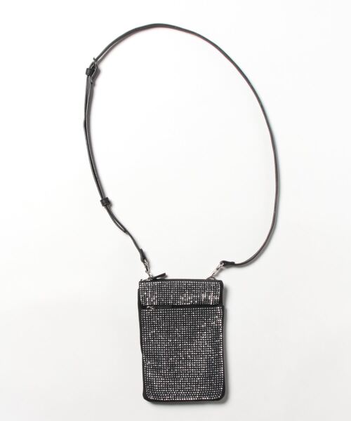 LA BAGAGERIE（ラバガジェリー）の「ラインストーンポシェット（ショルダーバッグ・レディース・ブラック/グレー/シルバー系その他・FREE）」の3枚目の写真