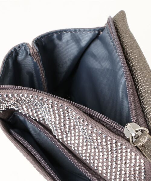 LA BAGAGERIE（ラバガジェリー）の「ラインストーンポシェット（ショルダーバッグ・レディース・ブラック/グレー/シルバー系その他・FREE）」の8枚目の写真