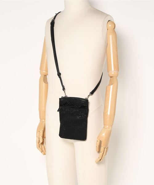 LA BAGAGERIE（ラバガジェリー）の「ラインストーンポシェット（ショルダーバッグ・レディース・ブラック/グレー/シルバー系その他・FREE）」の9枚目の写真