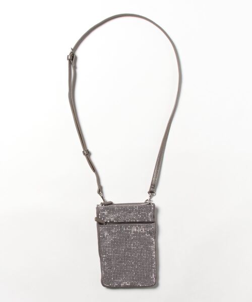 LA BAGAGERIE（ラバガジェリー）の「ラインストーンポシェット（ショルダーバッグ・レディース・ブラック/グレー/シルバー系その他・FREE）」の10枚目の写真