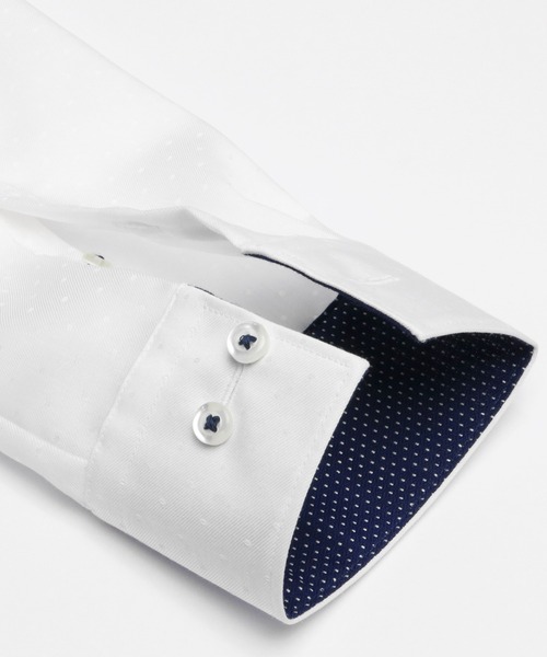 TOKYO SHIRTS（トウキョウシャツ）の「形態安定ノーアイロン レギュラー 長袖ビジネスワイシャツ（ビジネスシャツ・レディース・ホワイト・LL/S/L/M/XL）」の3枚目の写真