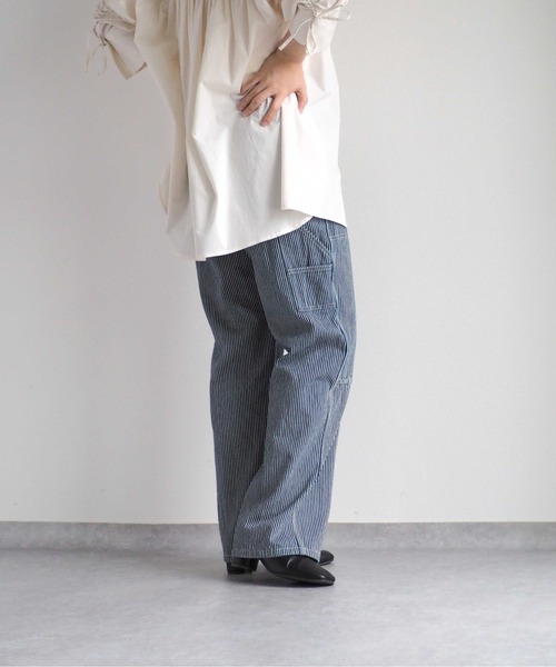 cepo(セポ)の「ペインターパンツ(デニムパンツ・レディース・ワンウォッシュ/ブラック/ネイビー・L/M/S)」の18枚目の写真