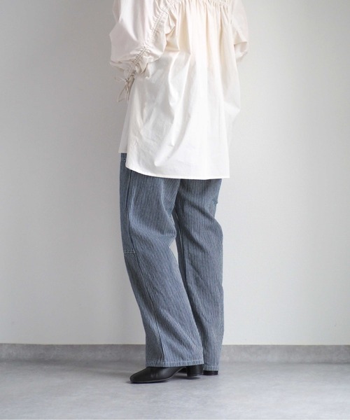 cepo(セポ)の「ペインターパンツ(デニムパンツ・レディース・ワンウォッシュ/ブラック/ネイビー・L/M/S)」の19枚目の写真