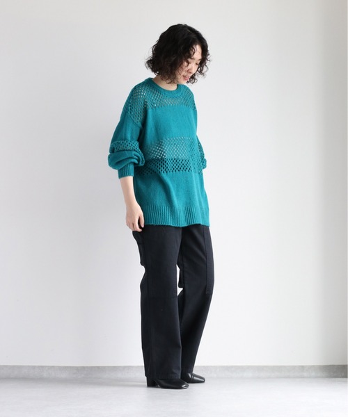 cepo(セポ)の「ペインターパンツ(デニムパンツ・レディース・ワンウォッシュ/ブラック/ネイビー・L/M/S)」の13枚目の写真