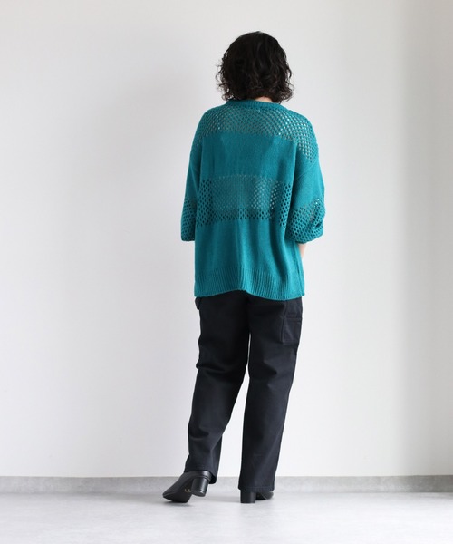 cepo(セポ)の「ペインターパンツ(デニムパンツ・レディース・ワンウォッシュ/ブラック/ネイビー・L/M/S)」の15枚目の写真
