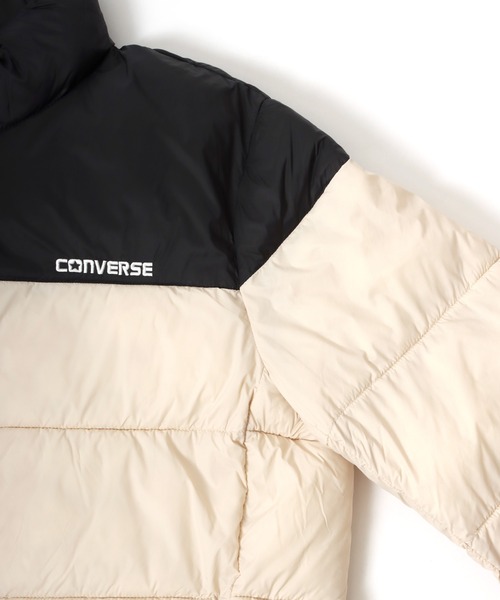 CONVERSE コンバース スタンドネック中綿ジャケット ブラウン レディース セール】CONVERSE（コンバース）防風・軽量スタンドネック