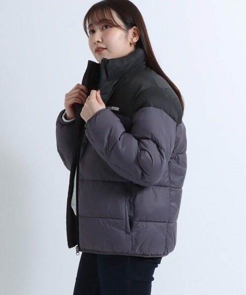 CONVERSE コンバース スタンドネック中綿ジャケット ブラウン レディース セール】CONVERSE（コンバース）防風・軽量スタンドネック