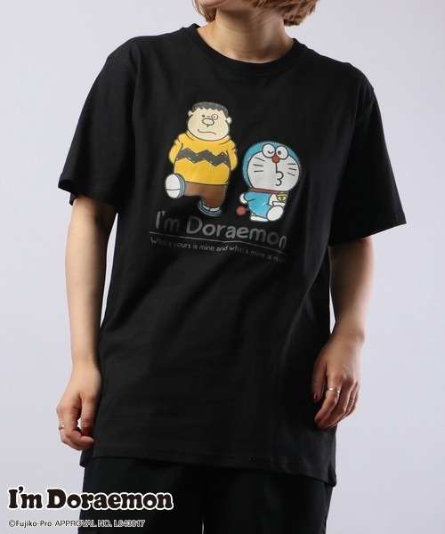 sanrio（サンリオ）の「アイムドラえもん プリント半袖 Tシャツ（T