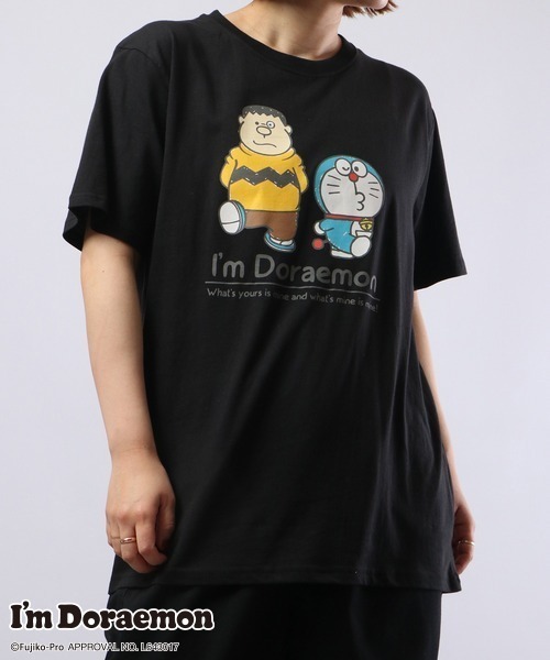 sanrio（サンリオ）の「アイムドラえもん プリント半袖 Tシャツ（T