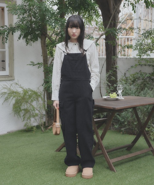 GIUNON サイド絞りストライプシャツ GIUNON ブラウス シャツ Aperture stripe shirts / サイド絞り
