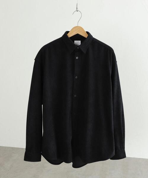 coen（コーエン）の「ビッグシルエットコーデュロイシャツジャケット（シャツ/ブラウス・メンズ・ブラック/ベージュ・S/M/L/XL）」の18枚目の写真