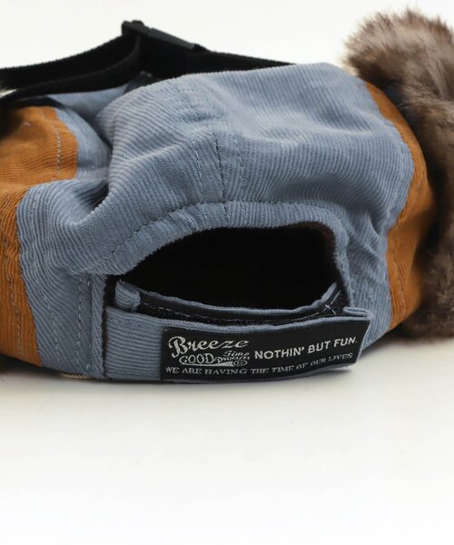 BREEZE(ブリーズ)の「フライトキャップ(ハット・キッズ・レインボー/ブラック/カーキ・50/54/58)」の14枚目の写真